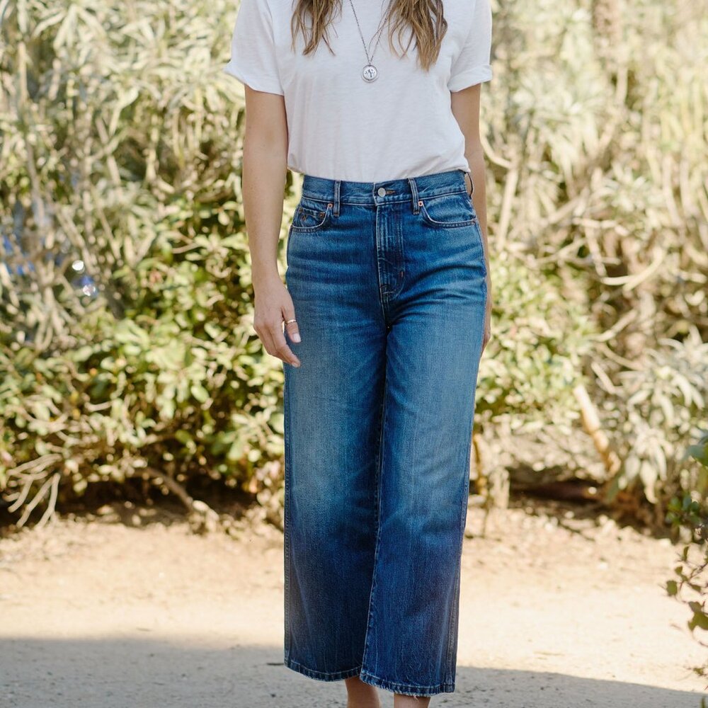 NWT Outerknown Brook Wide Leg Jeans - Picture 3 of 11
